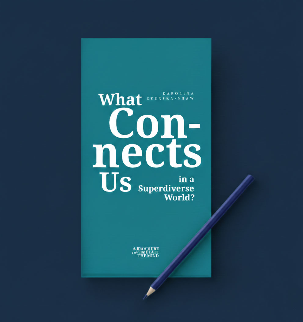 Publication cover with nice typography but nothing else