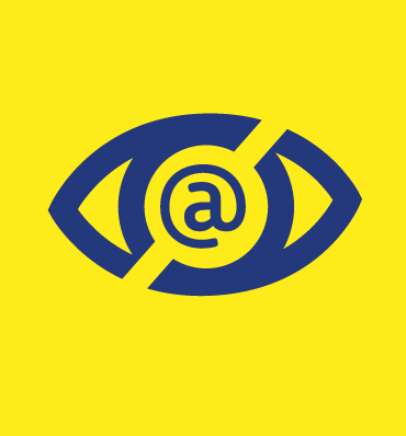 Ikonka symbolizująca narzędzia online dla osób z niepełnosprawnością wzroku