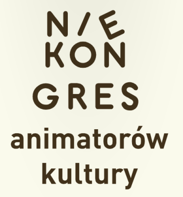Niekongres animatorów kultury (typograficzny plakat)
