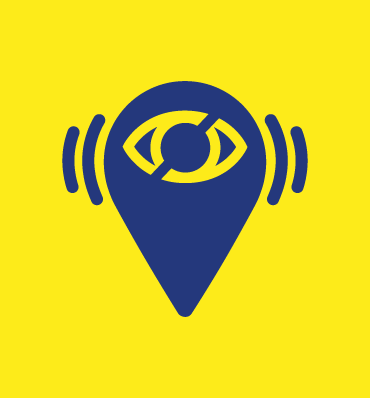 Ikona symbolizująca audiodeskrypcję